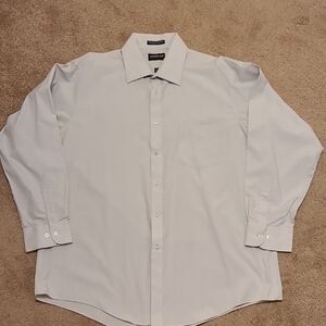 Mens Botany 500 Light Gray Shirt, EUC